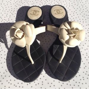 SOLD ON MERC  today only Chanel Sandals 😍