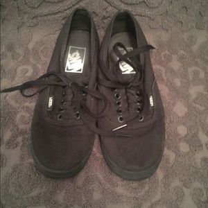 Black Vans
