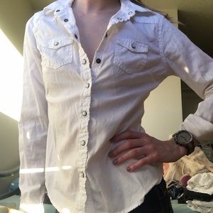 Button up flannel style