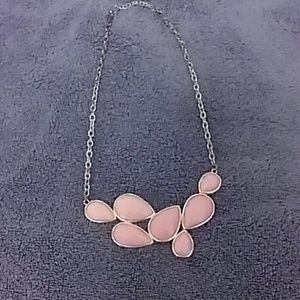 Coral statement necklace