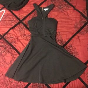 Small black skater girl dress