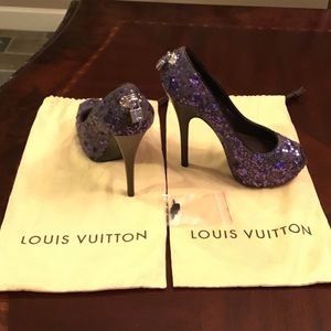 Platform Louis Vuitton heels ....Oh Really