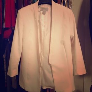 H&M Cream Sport Coat Blazer