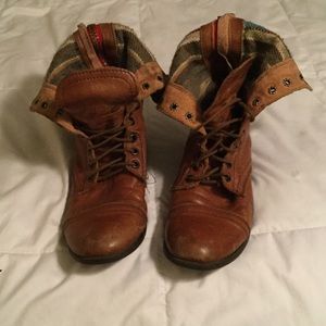 Steve Madden combat boots