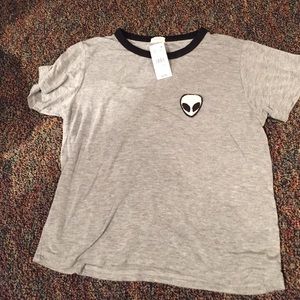 Brandy Melville alien shirt