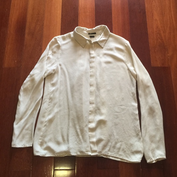 Theory silk blouse