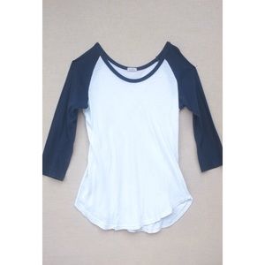 Brandy Melville Baseball Tee