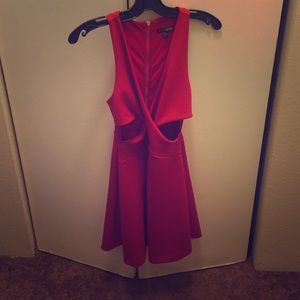 Express cut out dress, size two