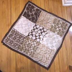 Coach Silk Scarf