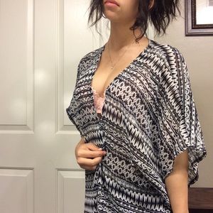 Over coat for swim suit or going out