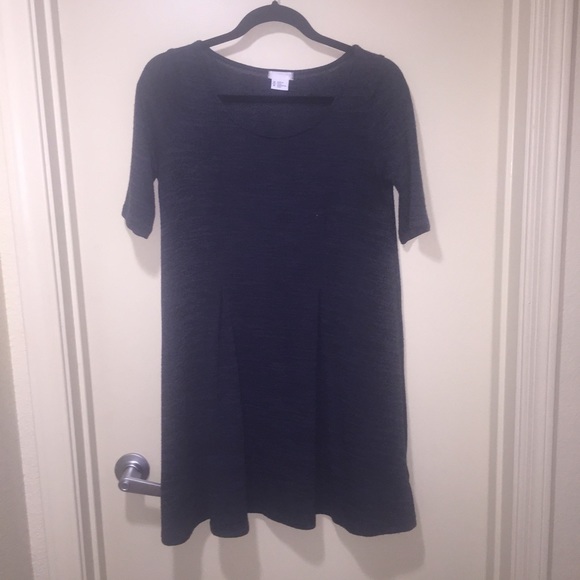 Dark Gray Flowy Dress