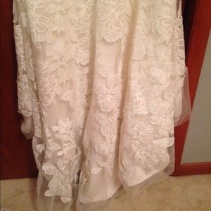 Brand new ivory wedding dress with tags