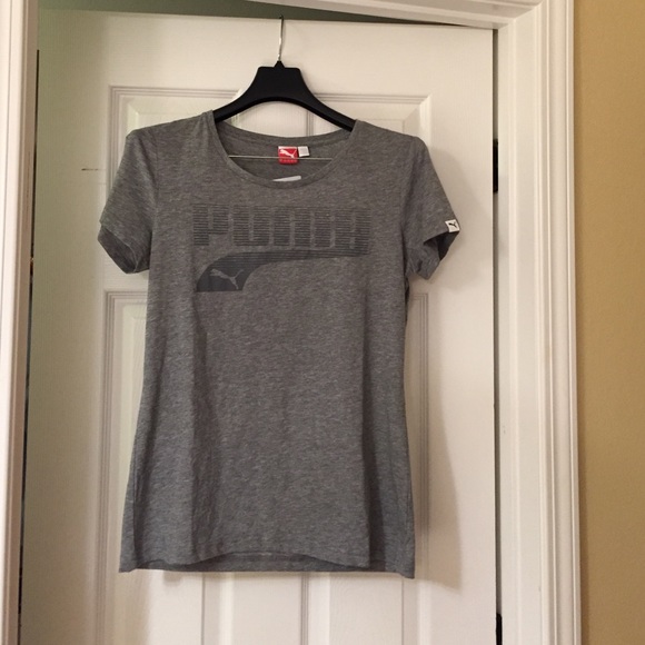 Gray Puma Sport Tee. Size M.