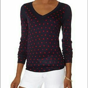 The Limited Heart Sweater