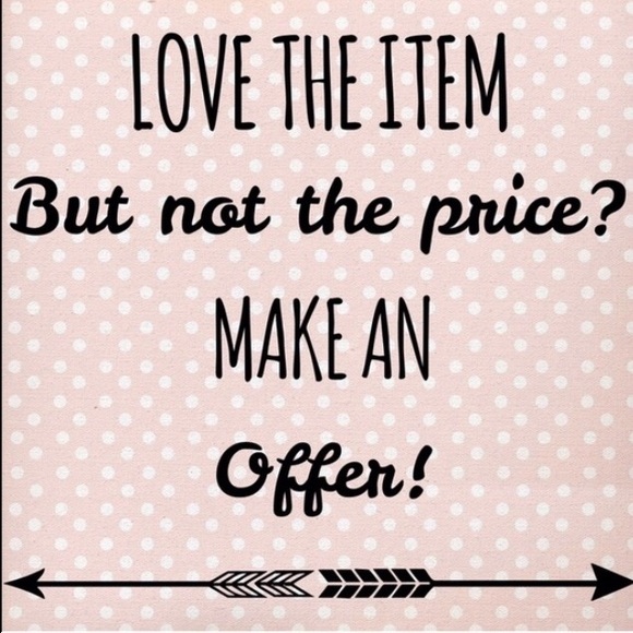 I accept all reasonable offers❤️