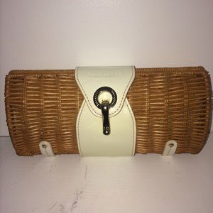 kate spade Straw Clutch