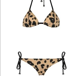 Triangl leopard bikini 🏄🏽