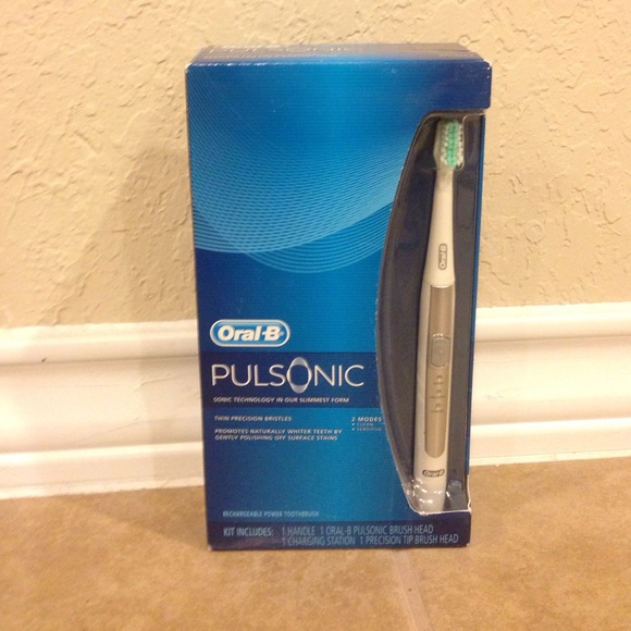 Oral-B pulsonic toothbrush