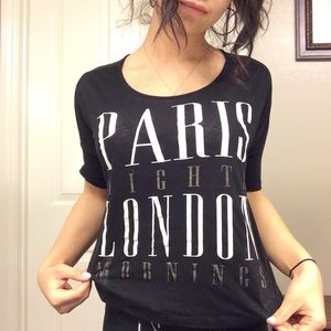 Paris nights shirt