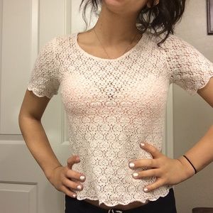 Lace shirt