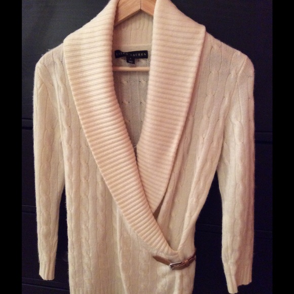 Ralph Lauren black label cashmere sweater great