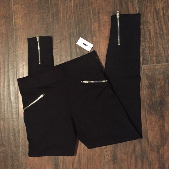 Sexy Zippered Leggings