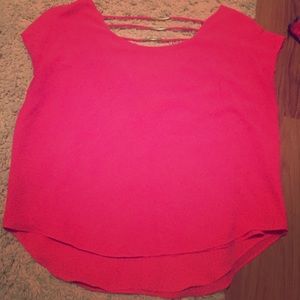 Hot pink top
