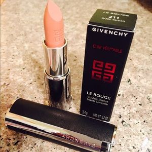 NIB women's Givenchy 211 Rose Ruban lipstick