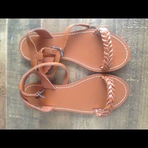 Madewell Leather Sandals size 6