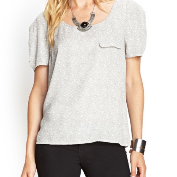 Bubble Print Top