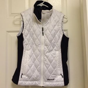 Marmot white Kitzbuhel vest XS