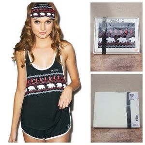 Wildfox Couture Alaska Bears Cami Pajama Set
