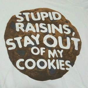 Threadless No Raisin Cookies Graphic T-Shirt