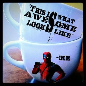 Deadpool 22oz soup mug