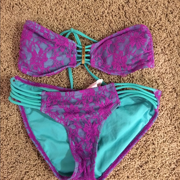 Lace swimsuit
