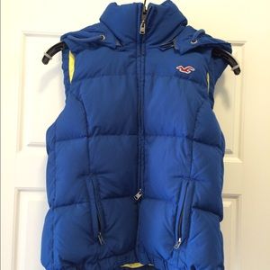 Hollister California puffy vest
