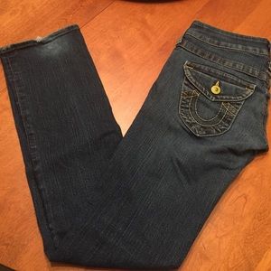 True Religion Straight Legged Jeans