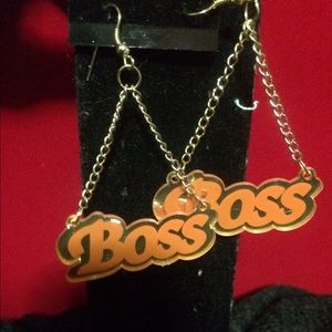 Boss earrings