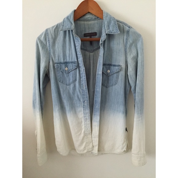 PacSun Tops - Kendall and Kylie Denim Ombre Top
