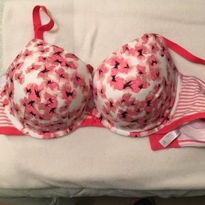 Cacique spring floral bra