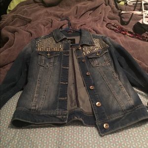 NEVER WORN jean jacket from Forever 21