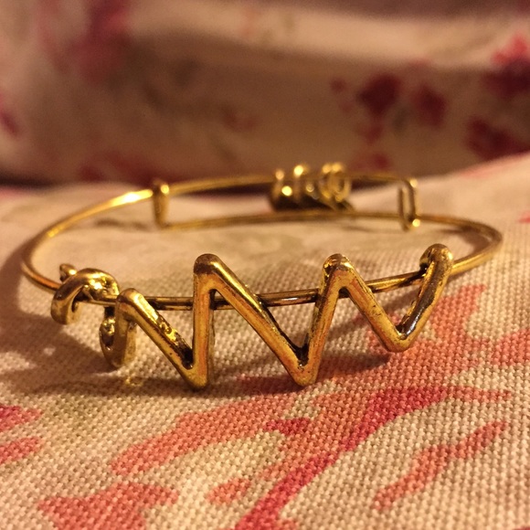 Alex and Ani Inspired Zig Zag Bracelet