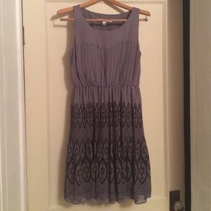 Lauren Conrad Pleated Skirt Dress