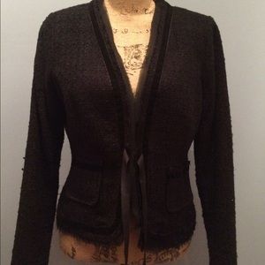 Anthropologie black blazer