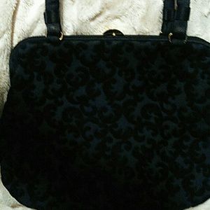 Vintage Ronay velvet brocade handbag