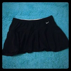 Nike black tennis skirt