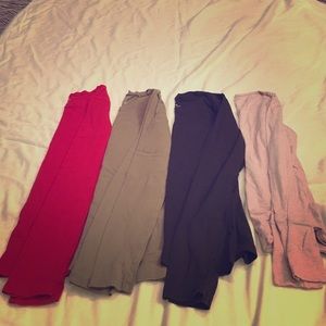 Long sleeve Cotton T-shirt Bundle