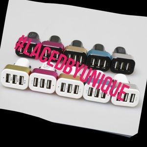 3 Port car Chargers