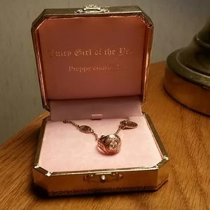 Juicy Couture Limited Edition Class Ring Necklace