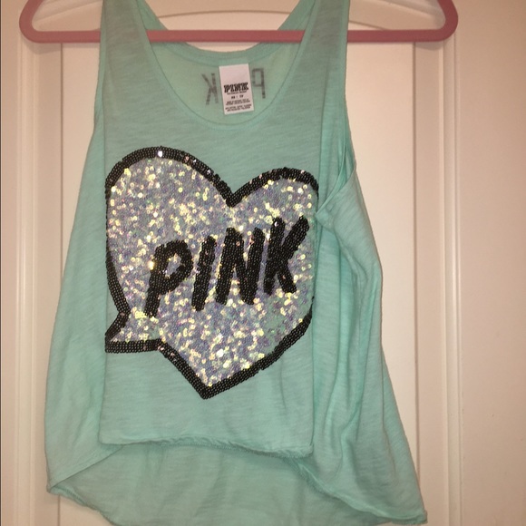 Pink Victoria's Secret Crop Top